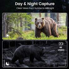4K Night Vision Goggles Binoculars With AI Color Boost Mode, Photo & Video Recording, 3000mAh Battery For Wildlife Observation, Camping & Security, With Flashlight, Supports Audio Recording And Playback, And Offers An 8-12 Hour Battery Life - View 6