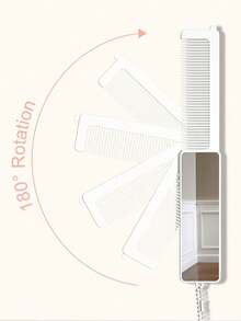 2-In-1 Foldable Comb And Makeup Mirror, Printed With A-Z Letters, Portable Keychain Comb Suitable For Women And Girls, Pocket Hair Comb With Chain, Can Be Used As Keychain Or Bag Charm | Personalized Handheld Mirror, Essential For Outdoor, Office And Back To School Travel, Suitable For All Hair Types Styling Tool - A - View 8
