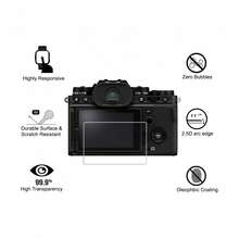3pcs Tempered Glass Screen Protector For Fujifilm X100V/100VI/XT-4, 9H High Hardness Tempered Glass, HD Bubble-Free, Camera Accessories, Screen Protector, Outdoor Photography Gear, Seamless Design, HD Durable Screen Protector - View 6