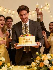 1個數字生日蠟燭，香檳金數字生日蠟燭，男女適用，適合嬰兒洗禮、生日派對裝飾、派對用品、房間裝飾、蛋糕裝飾、結婚週年慶祝（由於材質問題，產品在運輸過程中可能會被擠壓損壞，如果您介意請勿購買） - 彩色 - 查看 5