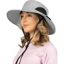 Sombrero de ala ancha para hombre y mujer, sombreros de pesca para hombre, proteccin, sombrero de cubeta de senderismo para mujer, al aire ltima intervensin, verano, - inicial - Ver 1