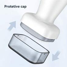 Dr.Pen 120 Titanium Alloy Microneedle Stamp 0.25mm, Unisex Home Use Microneedle Roller - White - View 4