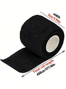 24 Rollos/12 Rollos/6 Rollos/1 Rollo Vendaje Autoadhesivo para Tatuajes, Vendaje Autoadhesivo de Agarre para Tatuajes, Cinta de Alta Elasticidad para Máquina de Tatuajes, Vendaje Deportivo, Vendaje Transpirable, Cómodo y Transpirable, Adecuado para Protección de Muñeca, Rodilla, Tobillo, También Utilizado para Cuidado de Mascotas, Protección Antideslizante para Tatuajes, Accesorios Esenciales para Artistas de Tatuajes en Festivales de Música, Herramientas para Tatuajes. Deportes al Aire Libre, Senderismo, Fiestas y Otros Equipos de Protección - Multicolor - Ver 5