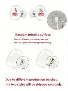 Cherry Shaped Toothbrush Holder - Cute Design For Travel And Home Storage With Transparent Lid, Compact And Portable Design Easy To Carry, Protects Toothbrush Head, Dual Drainage And Ventilation Function, Suitable For Home, Dorm And Travel Use | Cute Toothbrush Head Storage Box Suitable For Bathroom Storage, Suitable For Home And Dorm Use - 彩色 - 查看 11