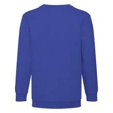 Fruit Of The Loom Childrens Unisex Set In Sleeve Sweatshirt (Pack Of 2) - Royal - View 2