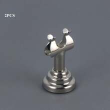 Mini Stainless Steel Table Number Holder, Desktop Nameplate Card Stand, Table Sign Holder For Wedding, Party, Reception, Restaurant, Home, Office Decor And Memo Display - Silver - View 13