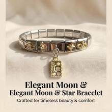 1pc Fashionable Ocean Fish Pendant Modular Bracelet For Women, Detachable And Interchangeable, Suitable For Beach Vacation And Daily Wear - Multicolor - View 3
