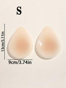 隱形無縫女性乳貼,適用於女性與女孩,可重複使用胸部提拉貼,派對胸部提拉貼片,旅行必備,柔軟黏性胸貼,露營郵輪必備,婚禮度假按摩海灘必備配件 - 彩色 - 查看 13