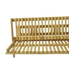 45x33cm Wood Bamboo Dish Rack, Foldable Kitchen Countertop Drying Shelf For Plates Cups Mugs - Redwood - View 7
