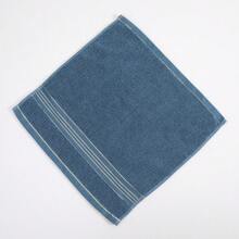 1pc Towel/Bath Towel & 2pcs Set (Bath Towel + Towel)/2pcs Bath Towel Set, Premium Cotton, Reversible, Gold Ribbon, Thick, Absorbent, Soft, Skin-Friendly, Home, Face, Bath, Body, Bathroom Essentials - Blue - View 18