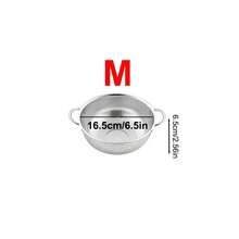 Stainless Steel Multifunctional Strainer Basket - Thickened Mesh Basket With Dual Handles, For Draining And Rinsing Fruits And Vegetables - Multicolor - View 17
