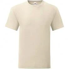 Fruit Of The Loom Mens Iconic 150 T-Shirt - Natural - View 1
