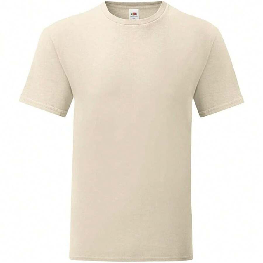 Fruit Of The Loom Mens Iconic 150 T-Shirt - Natural - View 1