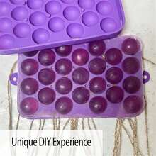 Silicone DIY Soap Making Kit Grape Soaps Molds Exquisite Mold For Handmade Soap Making Gift (Without Soaps) - A - View 7