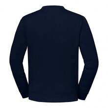 Fruit Of The Loom Mens Iconic Premium Set-In Sweatshirt - Deep Navy - View 2