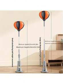 Boxing Reaction Training Ball, Improve Speed And Agility, Freestanding Speed Punching Bag, Home Gym Boxing Training Product - Multicolor - View 3