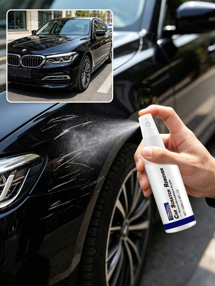 1件/100ml/50ml 車用刮痕修復劑，多效保護，車漆保養，操作方便，針對常見車漆問題，精準作用於刮痕區域，不褪色、不泛白，最大程度還原原車漆質感，無需專業工具與技術，居家即可完成，適用於多種車漆表面（透明漆、金屬漆、珍珠漆等），涵蓋車身、保桿、後視鏡等刮痕修復需求