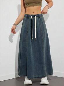 Women Denim Dresses - Negro01 - 查看 7