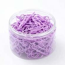 600pcs 1.1 Inch Medium Macaron Color Paper Clips Set, Perfect For Office Organization, School Supplies, Home Desk Accessories, Professional Personal Use Collection, Colorful Desktop Storage Solution For Work - View 10