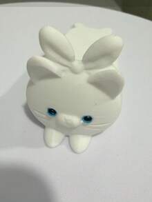 3D列印可愛粉色貓咪門擋，創意兔耳貓咪設計，防滑耐用，防止夾手與門 slamming，適用於居家與辦公室 - 多色 - 查看 5