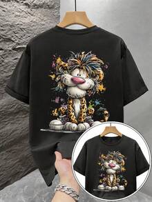 Men T-Shirts - Black - View 4