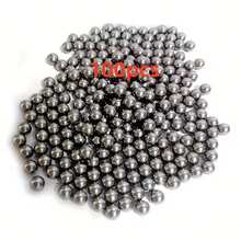 300/100顆 6mm 狩獵用鋼珠軸承球，耐用精密工程，適用於機械與DIY專案，高硬度提供支撐與穩定性 - 銀色 - 查看 9