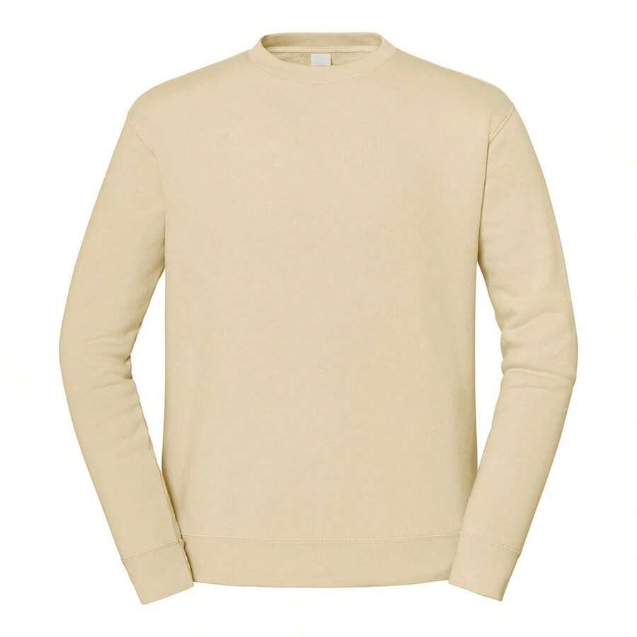 Fruit Of The Loom Mens Iconic Premium Set-In Sweatshirt - Desert Sand - View 1