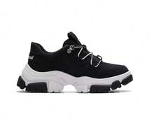 Timberland New Outdoor Breathable Non-Slip Versatile Retro Panda Women's Sports Casual Shoes - Black and White - View 8