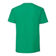 Fruit Of The Loom Mens Iconic Premium Ringspun Cotton T-Shirt - Kelly Green - View 2