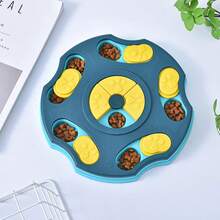 Dog Puzzle Toys Slow Feeder Interactive Increase IQ Food Dispenser Non-Slip Slowly Eating Bowl Cat Dogs Food Games - Pawprint Pink - View 8
