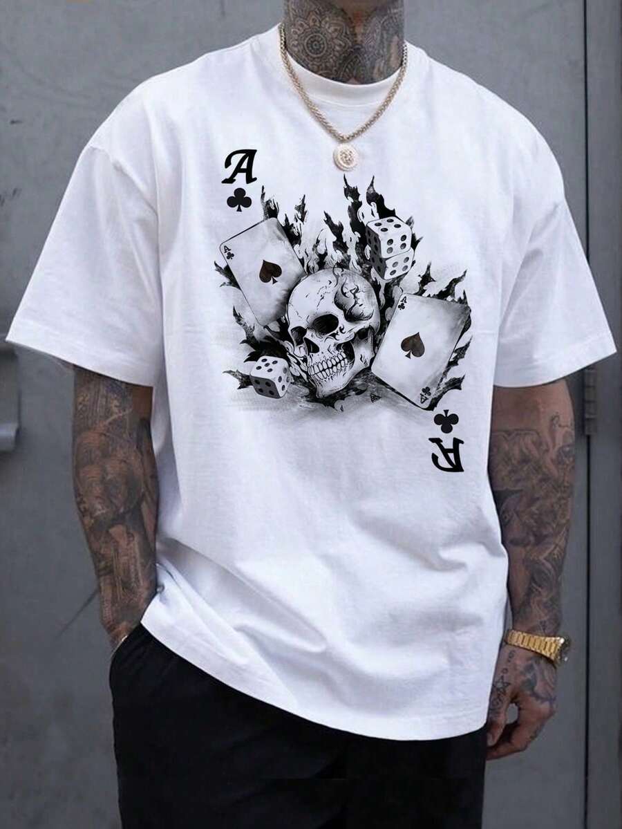 Men T-Shirts - White - View 1