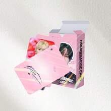 124Pcs Know Holographic Lomo Cards Collectible Photocards - Multicolor - View 3