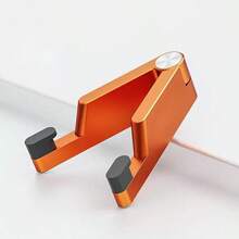 1pc Foldable Desk Phone Stand, Compatible With All Smartphones, Ideal Office Accessory, Suitable For IPhone, Android Phones, Birthday Gift, Home Gift, V-Shaped Foldable Phone Stand, Desktop Phone Stand, Phone Accessory - Multicolor - View 10