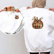 1/2/3PCS Durable Washable Iron-On Transfer, Plaid Patchwork Pumpkin Linen Bow Autumn Leaf Wheat Berry Button Pattern Mixed Color Heat Transfer, Vinyl Print, Heat Transfer Sticker, Iron-On Transfer Sticker Applique - Iron-On Suitable For Pillows, DIY, Backpacks, T-Shirts, Canvas Bags, Sweatshirts, Jeans, T-Shirts, Clothing, Sewing Supplies - Multicolor - View 11