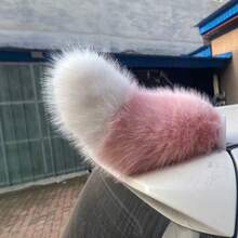 1pc Plush Car Tail Decoration, Small Tail Car Motorcycle Modification Accessory Decoration (Fixed Style, No Remote Control) - Tail - View 10