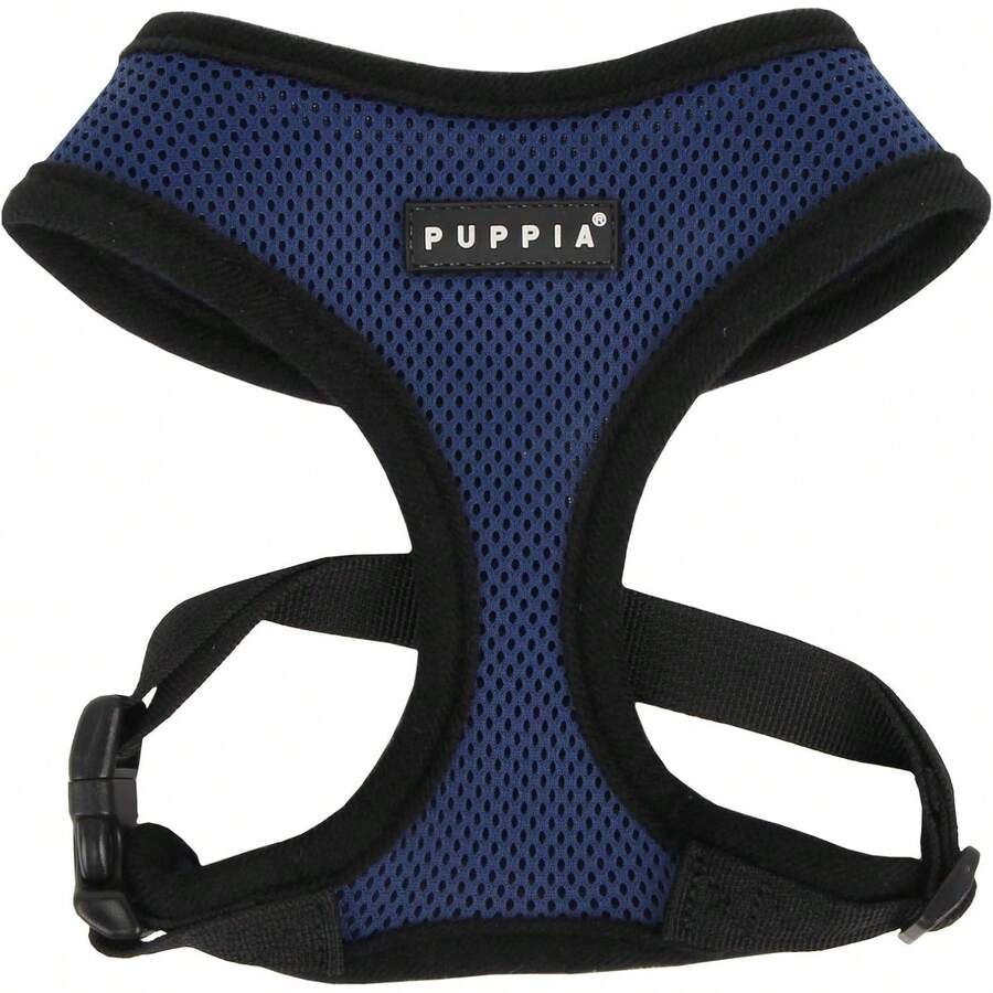 Arnés para Perro Puppia Soft Auténtico, Rojo - Mediano - Óxido marrón - Ver 1