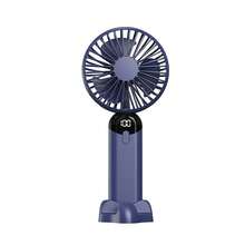 Tragbarer Handventilator Mini, wiederaufladbar, Desktop-Kühlgerät für Zuhause und Wohnheim, 1200mAh - Handgehalten - Übersicht 13