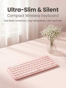 Acer Wireless Bluetooth Dual-Mode Keyboard And Mouse Combo | Quiet And Rechargeable For Office Use | Portable And Slim | Compatible With Computers/Laptops/Tablets/Mobile Phones - View 15
