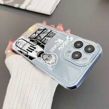 Funda para Teléfono: Funda Transparente Suave con Personajes de Anime Populares Shidou y Ryuusei Compatible con Apple  17 Air 16 16e 15 14 13 12 Mini 11 Pro Max X XR XS Max 8 7 Plus - Color mixto 1 - Ver 3