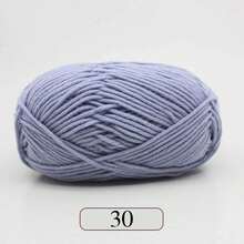 EDCUEBE7 1/3pcs/150g 5股混色米白色壓克力毛線，中粗米白色毛線 - 適合手工編織、手工織布、DIY手工藝、編織和鉤針，柔軟且多功能，適用於DIY鉤針和編織包 - 5股50G毛線 - 查看 85