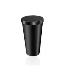 Papelera redonda de alta calidad para el coche con tapa, caja de almacenamiento de basura para el coche, diseñada para adaptarse a la mayoría de los portavasos y reposabrazos, adecuada para el almacenamiento en el coche, el hogar, los viajes por carretera y las salidas familiares, un accesorio esencial para todo propietario de automóvil, un regalo perfecto para nuevos conductores y entusiastas de los viajes por carretera, accesorio de decoración interior del coche - Multicolor - Ver 19