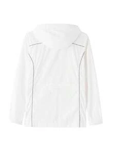 Columbia Women's Sports Jacket Cloud Rim Jacket-White Autumn New Hooded Casual Woven Jacket XR9373100 - White - View 6
