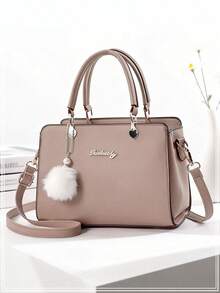 New Fashion Crossbody Bag Women's Elegant Business Shoulder Bag Large Capacity Square Tote Bag Mom Bag Dressy Handbags Purse Back To School Outfits - 彩色 - 查看 11