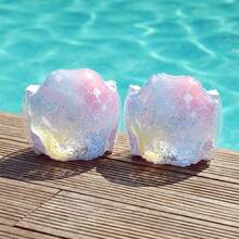 Kids Swimming Arm Bands - Cartoon Glitter Swim Arm Floats, Thickened Inflatable Buoyancy Sleeves, Suitable For Swimming Pool, First Day Of School - Multicolor - View 4
