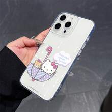 SANRIOスマホケース - サンリオスマホケース TPU透明シリコン作る ハローキティ 新入荷 ハイエンド かわいい エレガント インスタYINGえ  17/17 Pro/17 Pro Max/17 Air/16/15/14/13/12シリーズ対応 - クリア - チェックする 6