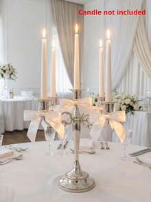 Elegant Multi-Arm Candlesticks,Candle Holder,Birthday Decoration,Graduation,Gift,Perfect For Creating A Romantic Atmosphere In Living Room,Holiday,Festival Decor,Fireplace Decor,Christmas Parties,Graduation Decoration,Wedding,Restaurants,An Partieds. - Fashionable - View 17