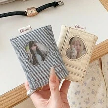 Dompet Ita Bag Berbentuk Hati, Dompet Lipat Tiga Gaya Korea untuk Wanita, Cocok untuk Penggemar dan Pelajar - MultiWarna - View 6