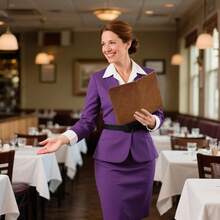 ServerBooks Waitress,Leather Waiter Book With Zipper Pocket, Server Booklet Restaurant Waitstaff ,Check Book Holder Money Pocket Fits Server Apron - 1 - View 7