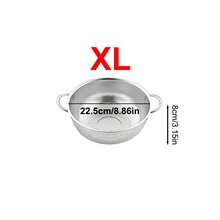 Stainless Steel Multifunctional Strainer Basket - Thickened Mesh Basket With Dual Handles, For Draining And Rinsing Fruits And Vegetables - Multicolor - View 14