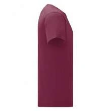 Fruit Of The Loom Mens Iconic T-Shirt - Burgundy - View 4